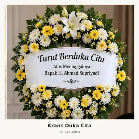 Krans Bunga Duka Tidore Kepulauan